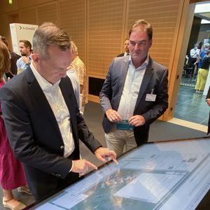 Volker Wissing am Stand der MIG